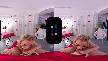 ANNY Teen mit großen Titten: Blasen, POV, Cowgirl