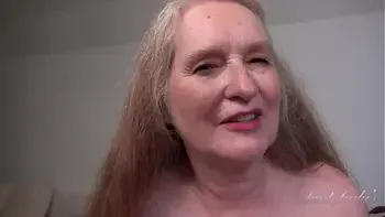 AuntJudys - Your Busty 61yo GILF Stepmom Maggie Jacks you Off & Sucks your Cock