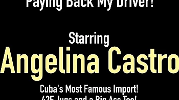 Angelina Castros fette Titten und dicker Arsch beim Blasen