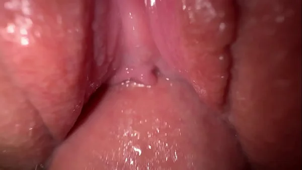 Extremely close up fuck tight teen pussy, Amazing creamy pussy