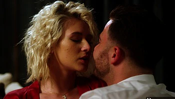 Kiara & Jessie fuck Seth with wet pussy licking