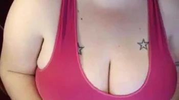 Horny BBW Masturbates and Flashes Big Ass Tits