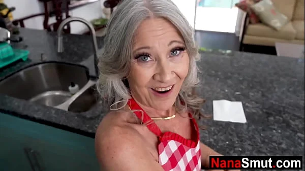 Horny stepgrandma wants to fuck stepgrandson