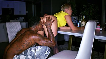 Blonde milf Ryan Keely fucked hard by big black cock