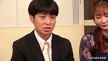 Young Wives and Married Man Threesome in Hotel