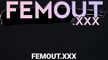 Trans tgirl with big ass solo masturbates in lingerie