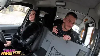 Female Fake Taxi Lady Gang and a hardcore anal sex encounter