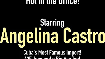 Angelina Castro's Huge Silicone Tits Get Titty Fucked