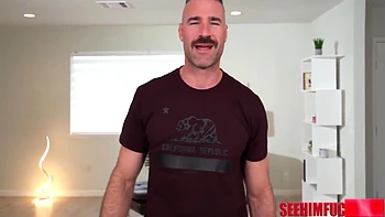 Natalie Brooks Oils Buff Dilf's Hairy Chest