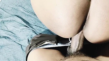 Brunette Indian Teen Gets Big Cock Ass Fuck POV