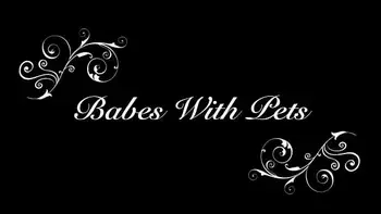 Vintage Babes With Pets