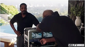 Blonde MILF Melissa Fucked by Two Huge BBCs