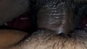 Fucking My Girlfriend's Hairy Pussy At Her Place