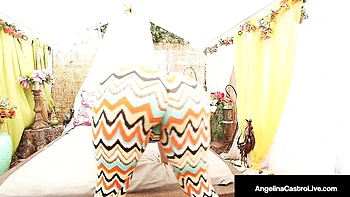 Rocking Angelina Castro and Marcy Diamond at angelinacastro smut