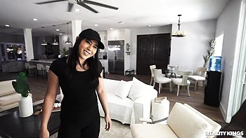 Exotic Asian girlfriend Emerald Loves fucks with a black lover