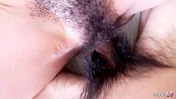 Asian Teen 18+ Asari With Extremely Hairy Pussy Fucked By Stepbrother