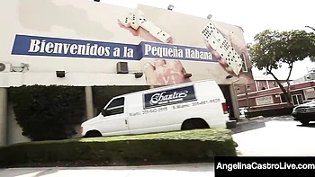 Angelina Castro's brunette sex by Angelina Castro