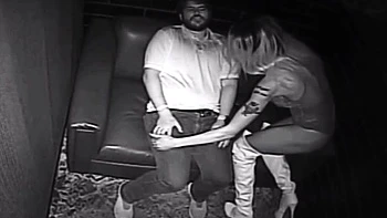 Black stripper private dance to a happy man