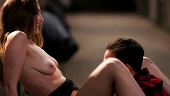 Brunette hookup amateur blowjob and dirtytalk sexdate