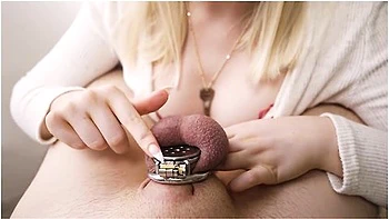 I Made My Chastity Slave A New Dick So We Can Break His Mind!