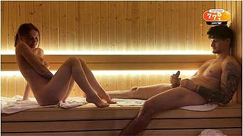 Sex With A Redheaded Milf Stranger In A Public Sauna