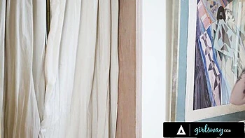 Girls Way - dildo riding scene