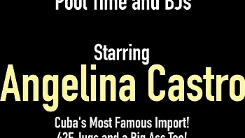 Looking-good Angelina Castro's latina sex