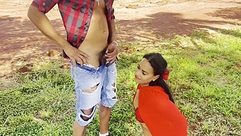 Little Red Riding Hood, The Naughty Girl, Meets A Horny Lumberjack And Her Pussy In The Middle Of The Road With Vivi Marques