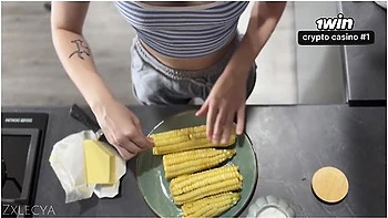 Stepsister Catches Me Jerking Off And Offers To Help Me Cum