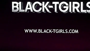 Black TGirls featuring tootsie's black action