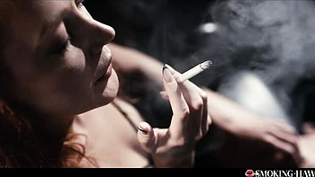 Superb Steve Q and Cherry Candle at smoking blowjob dirt