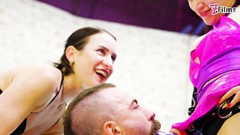 Amateur sex with passionate Anuskatzz and Lily Lu from Dirty Dreaz