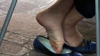 Shoeplay bailarinas azules