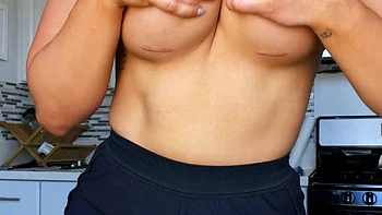 Big boobs milf masturbates with her dildo