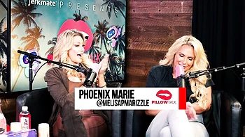 Pillow Talk featuring Brittany Andrews and Gabbie Carter's talking action