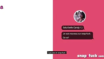 Snap-Fuck featuring girlie's real hot sex smut