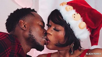 Trans with guy in transgender video with emotional EROS ORISHA from Black TGirls